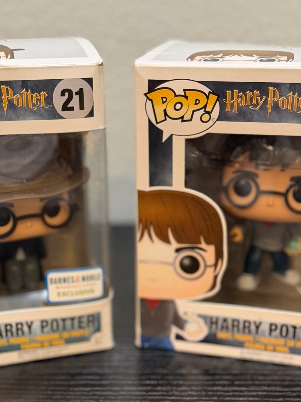 Funko Harry Potter Pop! Figure Duo in White, Brown, Black